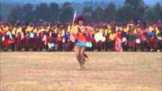 HRH Principal Princess Sikhanyiso Chief Maiden Solo Dance Nhlangano [upl. by Nae92]