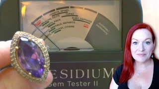 Presidium Gem Tester II PGT II Testing Diamond Sapphire Ruby Amethyst and Calibrating [upl. by Porush]