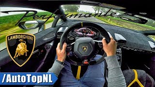 LAMBORGHINI HURACAN PERFORMANTE LP6404 POV Test Drive by AutoTopNL [upl. by Akinal]