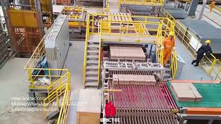 BrictecFully automatic brick making machine running in Iraq with daily 750 tons output [upl. by Henderson]