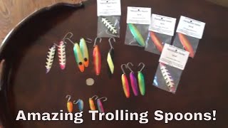 Fishing Magnet Trolling Spoons  Nantahala Tackle Company [upl. by Allie602]