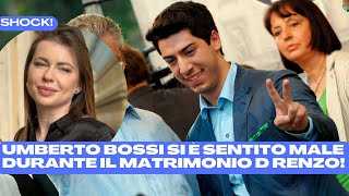 UMBERTO BOSSI RICOVERATO ECCO COSA E SUCCESSO DURANTE IL MATRIMONIO DI RENZO BOSSI [upl. by Ardeahp]