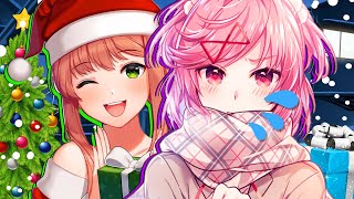 Dokis Save Christmas DDLC Voiced Animation [upl. by Giffer656]