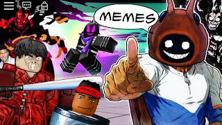 ROBLOX Strongest Battlegrounds Funny Moments 2 MEMES [upl. by Jaella]