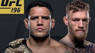 Dos Anjos VS McGregor UFC 196 [upl. by Itida711]