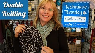 Learn How To Start Double Knitting Your First Hat  Technique Tuesday [upl. by Anastase580]