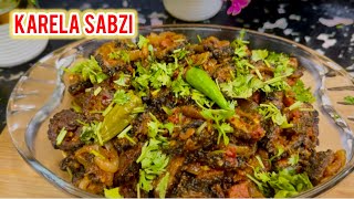 Karele ki Sabzi recipe by pakistani food [upl. by Euqinamod720]