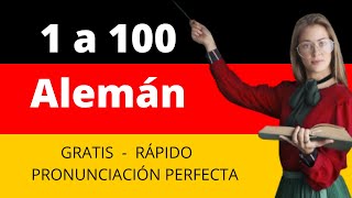 Numero en alemán del 1 al 100  aprender aleman gratis y rapido  los números [upl. by Akisey]