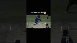 20 seconds for lefty kohli 👑🥰 amazing viratkohli cricket shorts shortsfeed [upl. by Ardel525]