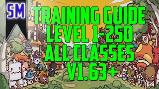 MapleStory Training Guide  ALL CLASSES  Lv 1250 [upl. by Daley]