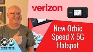 Verizon Releases A New 5G Mobile Hotspot – The Orbic Speed X 5G [upl. by Iturhs]