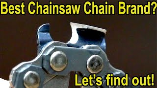 Best Chainsaw Chain Brand 10 BRANDS Stihl vs Oregon Husqvarna Carlton Forester [upl. by Giverin565]