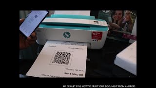 How to Print Document From Phone Android To HP DESKJET 3762 Printer [upl. by Zimmerman669]