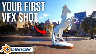 Learn to Create Your First VFX Shot For FREE [upl. by Pfister]