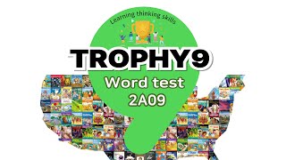 Trophy 9 Word test  2A09 Rocket Ship Shapes [upl. by Mackler581]