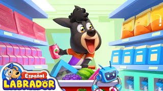 🔍Sheriff Labrador  Compras en el Supermercado 🛍️  Videos para Niños  BabyBus en Español [upl. by Ashbey]