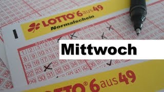 Lottozahlen  Lotto Ziehung vom Mittwoch 13122017 [upl. by Zitah881]