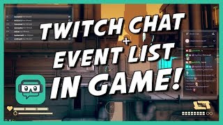 How to view TWITCH CHAT IN GAME  one monitor setup Streamlabs Game Overlay [upl. by Farah]