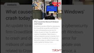 csagentsys blue screen  blue screen error crowdstrike  crowdstrike outage fix trending TASYT [upl. by Eiddal756]