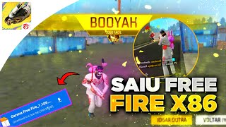 ATUALIZADO 🍓 APK FREE FIRE X86 GLOBAL 🤯 FREE FIRE V7A MOBILE [upl. by Ailimac82]