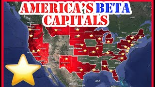 Why These Capital Cities are DOMINATED by other Cities in Their OWN State  Americas BETA Capitals [upl. by Ellennahs]