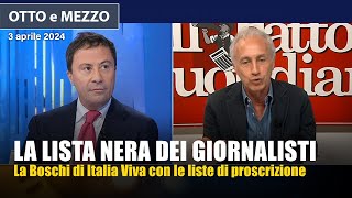 Marco Travaglio sulla proposta Boschi di vietare la Rai ai giornalisti schierati [upl. by Utta]