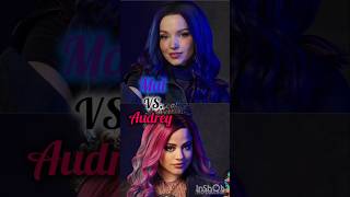 Disney Descendants Mal VS Audrey 💜💖 disneydescendants [upl. by Cohe]