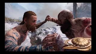 God of War 4  2018   Walka z Nieznajomym [upl. by Ennaeerb]