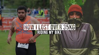 I lost 80lbs riding my bike [upl. by Ettelracs]