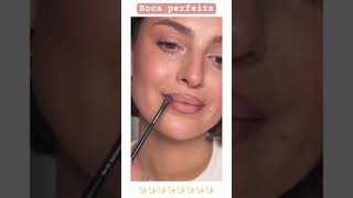 Como fazer bocão💋🌸💕makeup dicasdemake dicas makeuptutorial truquesbeleza dicasmaquiagem [upl. by Uzzia]