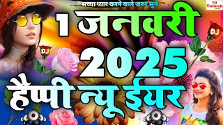 1 January 2025 Song Dj Remix  Happy New Year 2025 Dj Song  New Dj Remix Song 2025  Hard Bass [upl. by Pontus479]