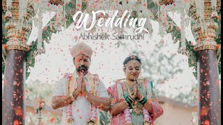 Abhishek Samruddhis South Indian Wedding Filmed in Regenta Resort Belagavi will leave you inspired [upl. by Ordnagela977]