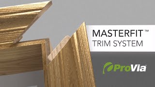 ProVias MasterFit Trim Provides Perfect Fit Reduces Labor for Window Installations [upl. by Noyek]