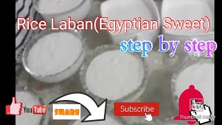 How to make rice labanEgyptian sweetMama Mhea [upl. by Ecnadnac]