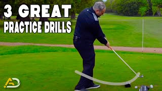 How To Swing IN TO OUT 3 Simple Golf Drills [upl. by Jehial259]