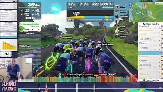 Zwift Racing League EMEA E Western West Stage 2 Division B2 Rhino Racing [upl. by Ekard]