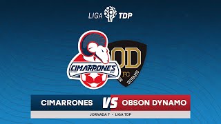 📹🐏  Cimarrones vs Obson Dynamo  Liga TDP  Jornada 7 [upl. by Odraude]