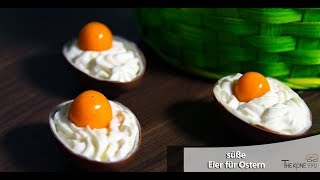 Perfekt für Ostern  süße Ostereier  dessert zubereiten war noch nie so einfach [upl. by Neltiak]