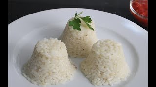 ARROZ BLANCO con sabor a ajos perfecto para acompañar como guarnición [upl. by Atiekram622]