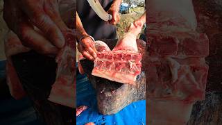 Unique Part of PorkThe Skills of Meat Cutting bollywood hindisong pork meat bollywoood the [upl. by Asilrahc]