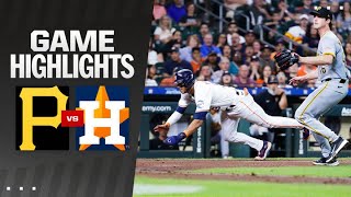 Pirates vs Astros Game Highlights 73124  MLB Highlights [upl. by Mayer]