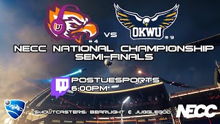 Rocket League Orange vs Oklahoma Wesleyan University NECC National Championship Semi Finals [upl. by Cleodal]