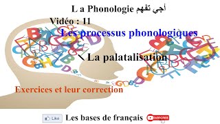 La phonologie s5vidéo11 le processus de la palatalisationexplication en arabe et exercice pratique [upl. by Eceerehs280]