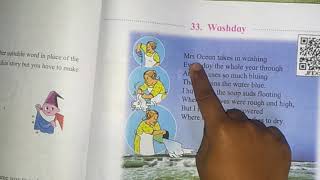 Washday Poem 3rd Std English Mediun By Dibiya [upl. by Alek728]