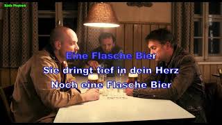 Christian Steiffen  Eine Flasche Bier German Soul Brew Eberhofer Instr BV Lyrics Karaoke [upl. by Yemiaj255]