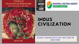 Indus Civilization Part 1  Notes from Upinder Singh  History NETJRF 2020 [upl. by Braeunig276]