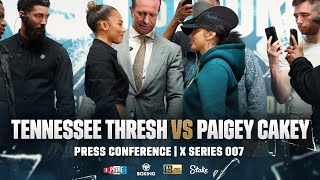 Tennessee Thresh and Paigey Cakey Full Press Conference  X Series 007 [upl. by Edmon]