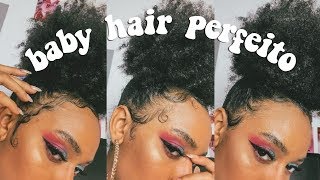 como fazer o BABY HAIR PERFEITO  3 estilos diferentes ✨ [upl. by Enihpets]