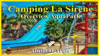 Camping La Sirene │ Argeles sur Mer │ Aquapark │ 2021 [upl. by Bainbridge]