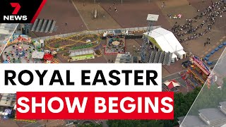 Thousands of Sydneysiders flock to first day of 2024 Royal Easter Show  7 News Australia [upl. by Merritt]